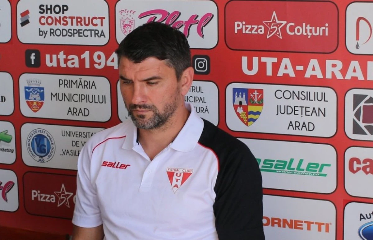 Adrian Mihalcea: ”Era greu să refuz UTA, obiectivul e promovarea!”