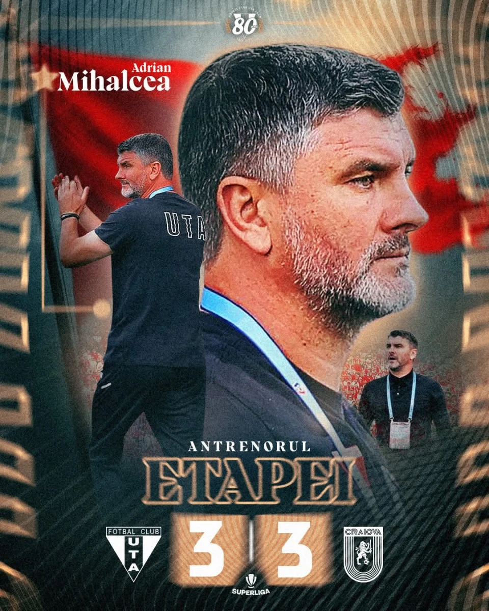 Adrian Mihalcea este antrenorul echipei ideale din SuperLiga! Alin Roman a prins primul "11"