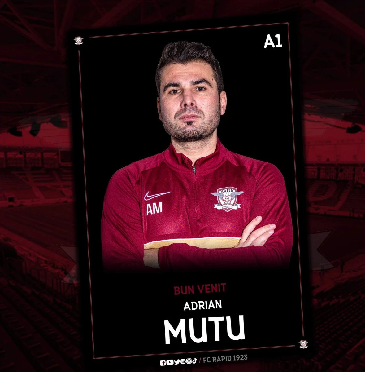 Adrian Mutu este noul antrenor al Rapidului și va fi adversarul UTA-ei în play-out!