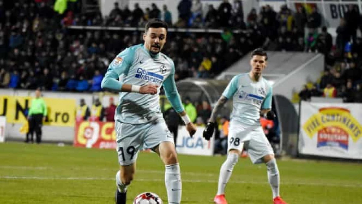 Adrian Petre a marcat primul gol în Liga 1, dar FCSB şi-a luat adio de la titlu