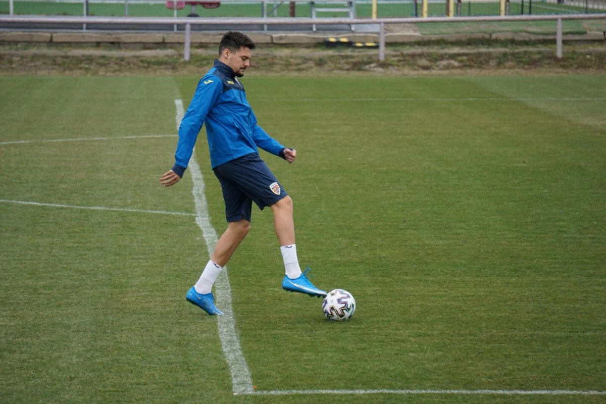 Ajuns last-minute la naţionala U21, utistul Petre este încrezător înainte de Euro (VIDEO)