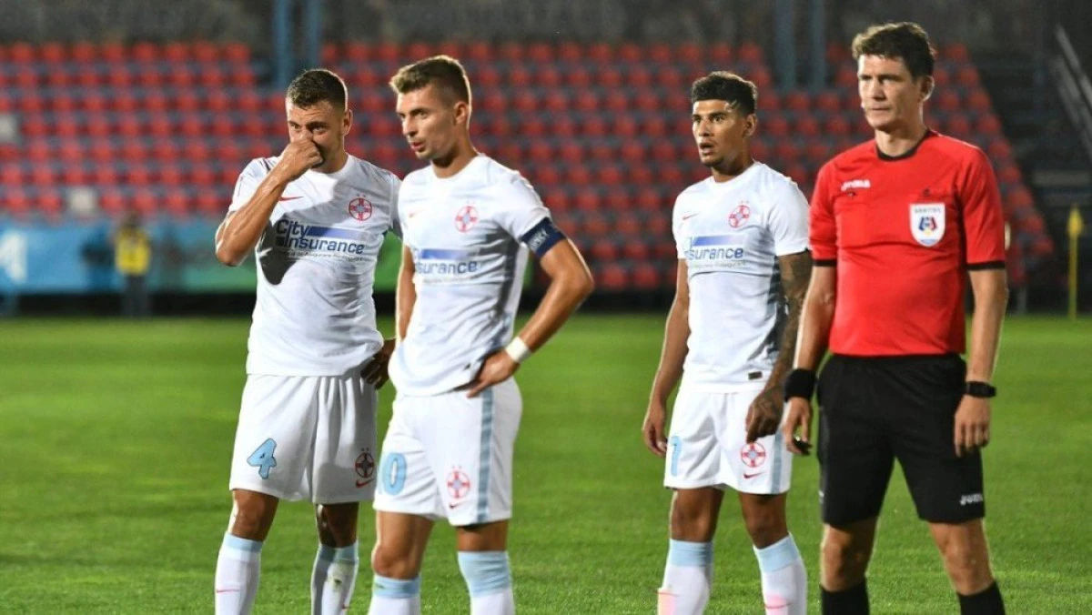 Alarmă COVID-19 la FCSB! Poate pierde la "masa verde" meciul din Europa League