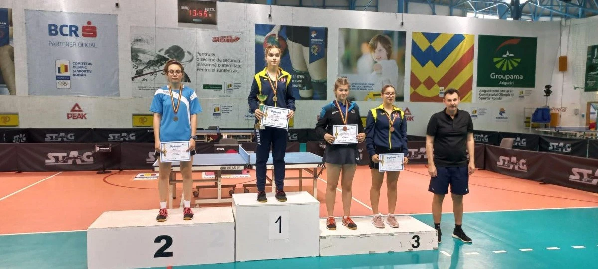 Alesia Sferlea face “dubla” la Top 16: medalie şi la junioare I şi set luat campioanei europene Elena Zaharia!