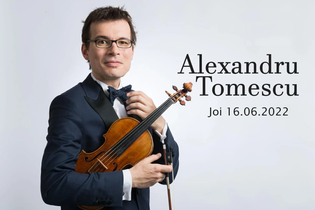 Alexandru Tomescu, cel mai cunoscut violonist român, va interpreta Anotimpurile de Vivaldi, la Filarmonică