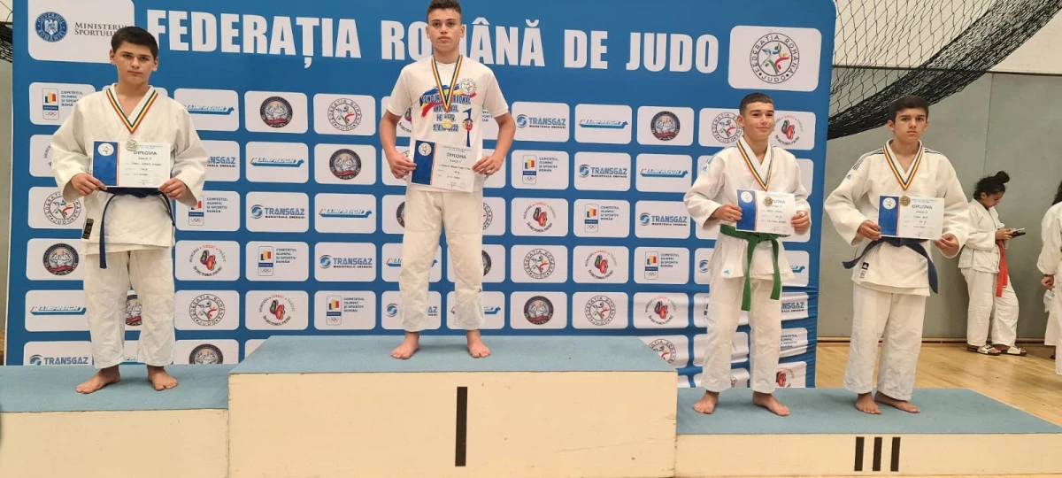 Alin Tincu a cucerit bronzul național în lupta la sol, la categoria sub 14 ani