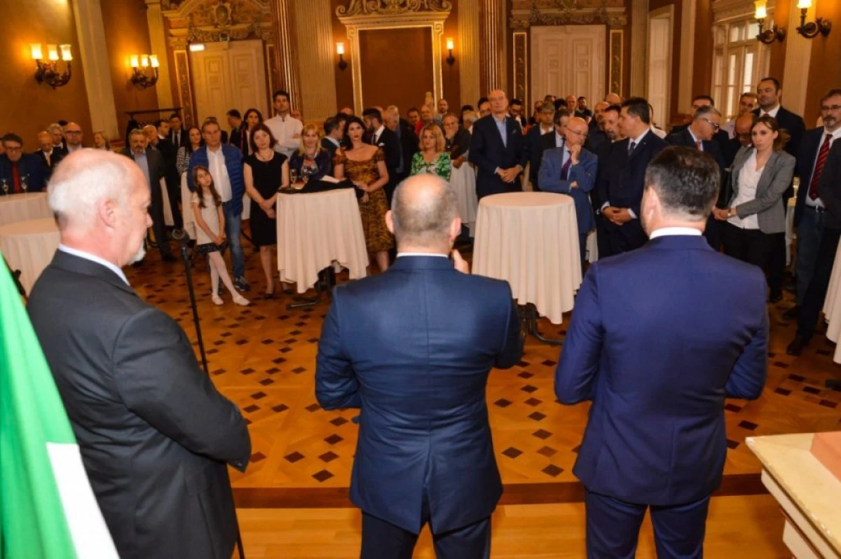 Ambasadorul Italiei în România, în vizită la Arad
