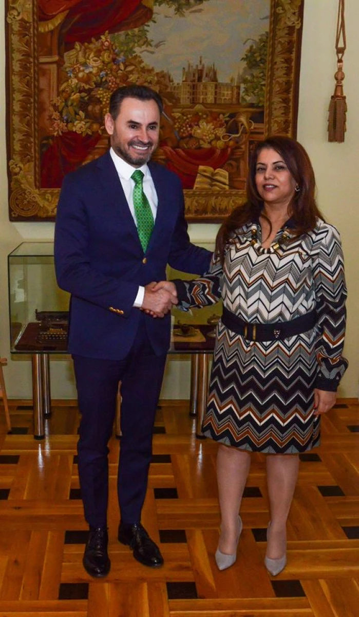 Ambasadorul Tunisiei, în vizită la Primăria Arad