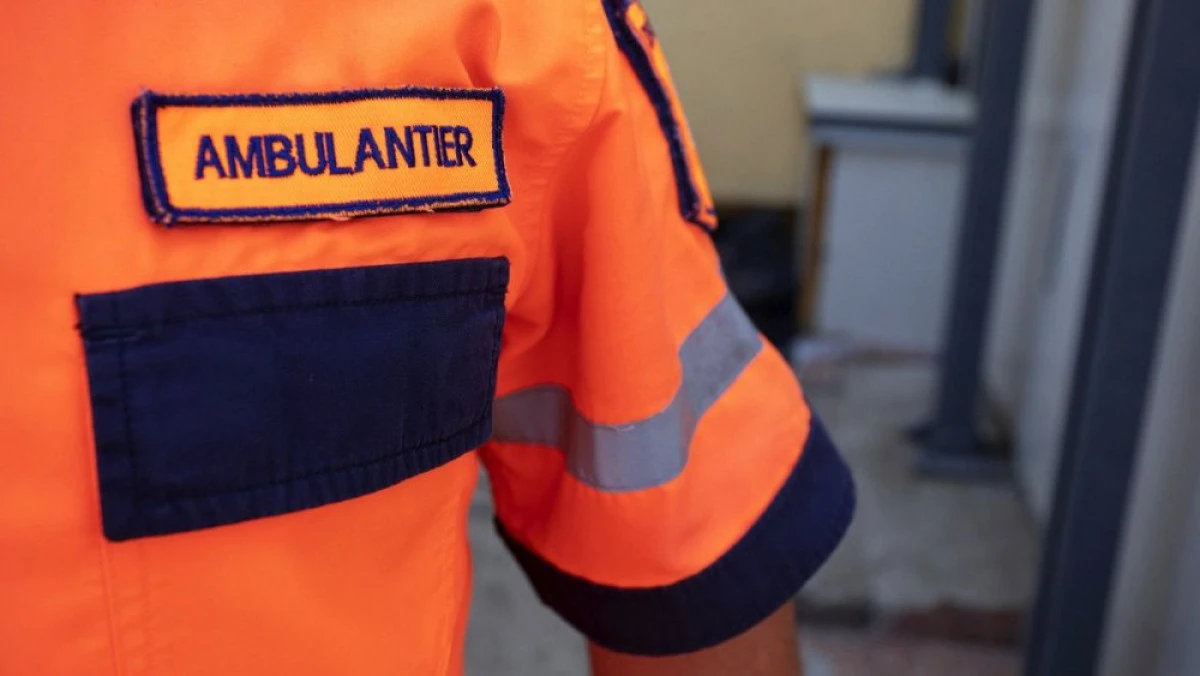 Ambulanţierii protestează miercuri în faţa Parlamentului