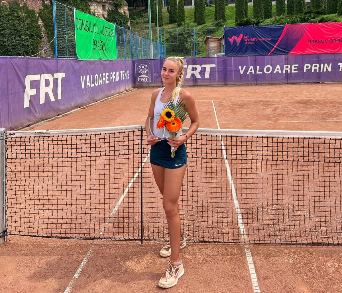 Andreea Roșca, tenismena de la Sportsin Arad, a câștigat turneul ITF de la Brașov!