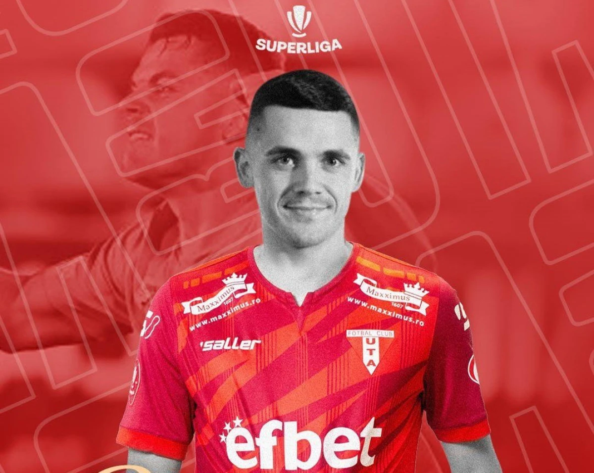 Andrei Dumiter este noul atacant al UTA-ei, a semnat pe două sezoane!