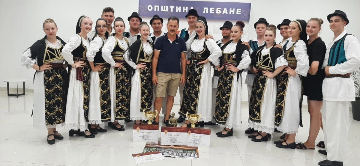 Ansamblul Valea Mureșului, premiul II la Festivalul de Folclor din Leskovac, Serbia