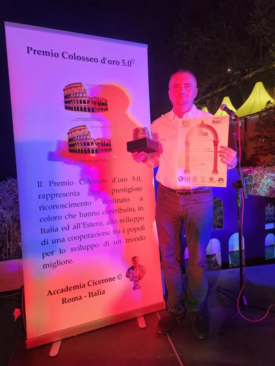 Antoniu Martin, laureat al Colosseo D'Oro, ediția 2024