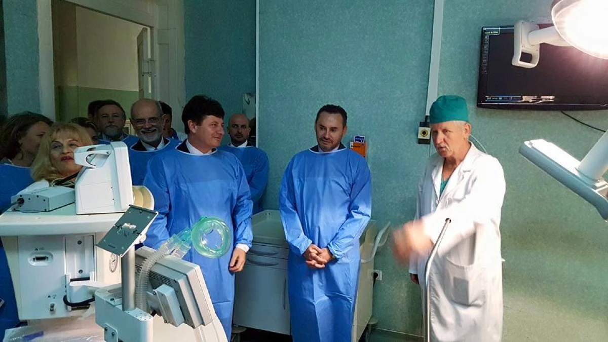 Aparatură de peste 560.000 de lei la Secția Chirurgie II a SCJU Arad