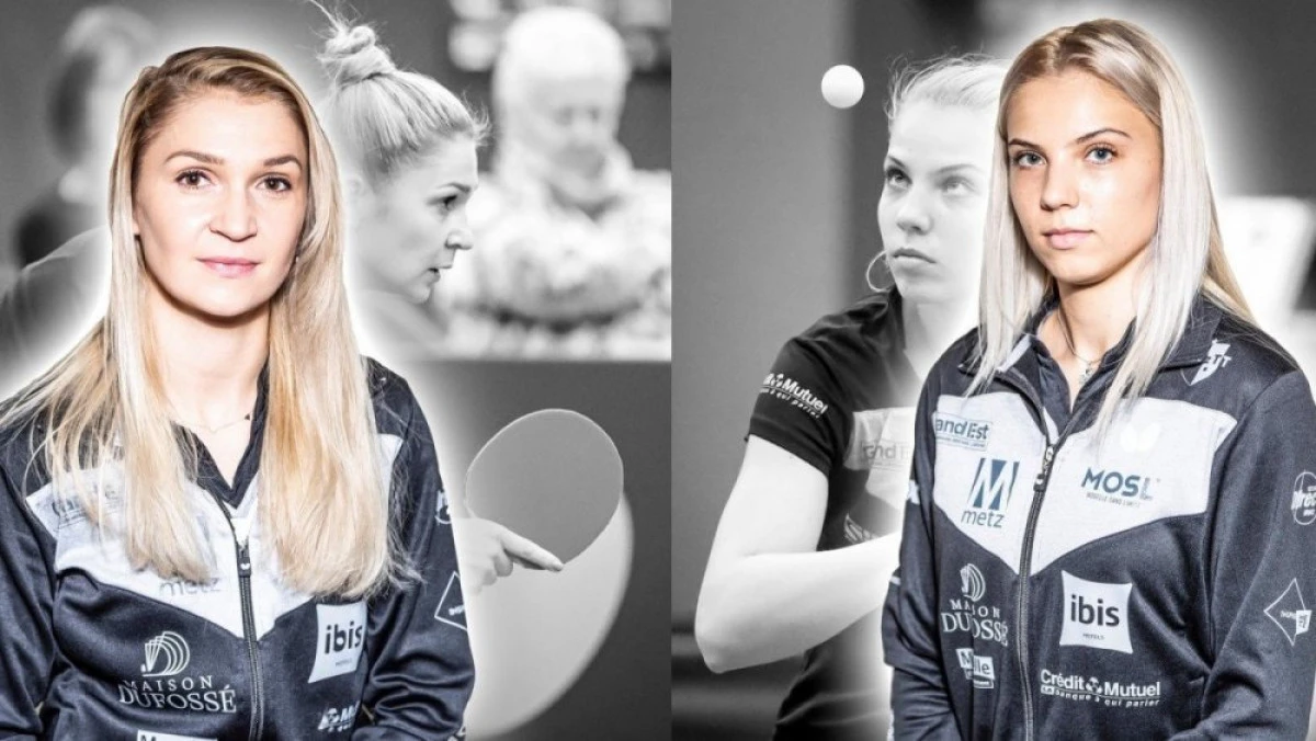 Arădeanca Dana Dodean şi Adina Diaconu vor fi colege, la Metz TT, pentru încă un sezon
