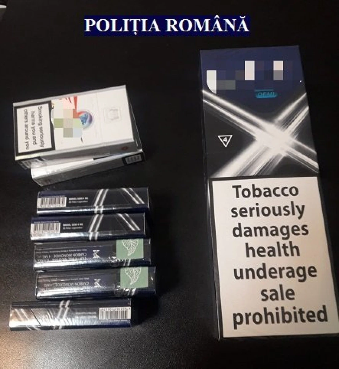 Arădeancă prinsă cu țigări de contrabandă în Piața Catedralei