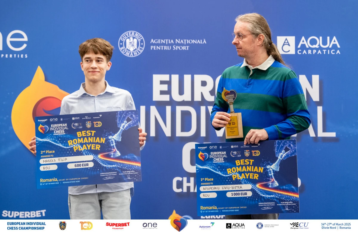 Arădeanul Filip Magold s-a numărat printre protagoniștii Europeanului de șah din România