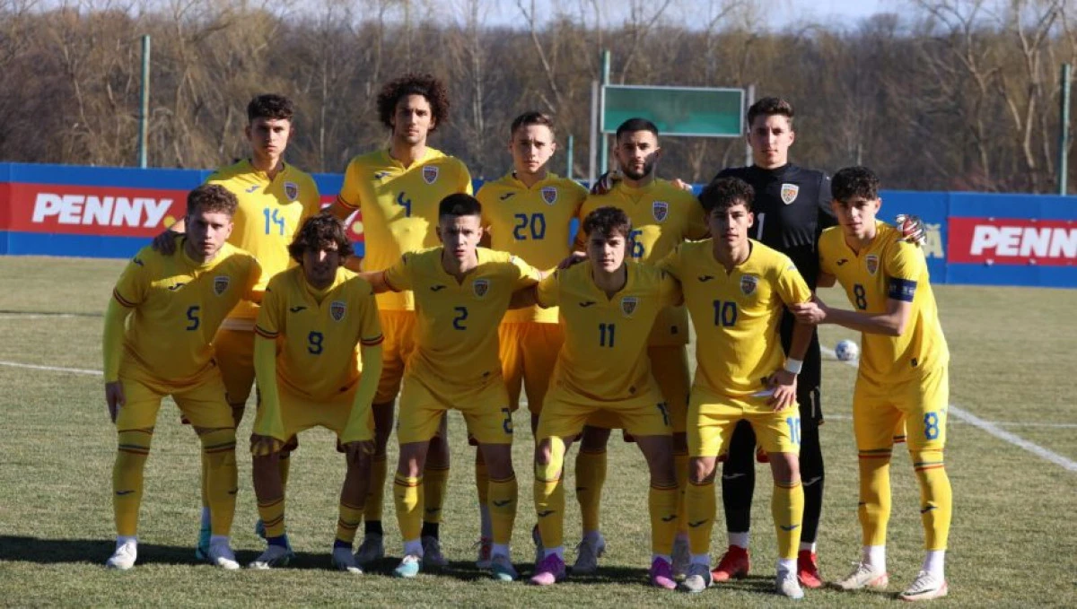 Arădeanul Melniciuc, marcator la naționala U19. Utistul Iurasciuc a jucat o oră