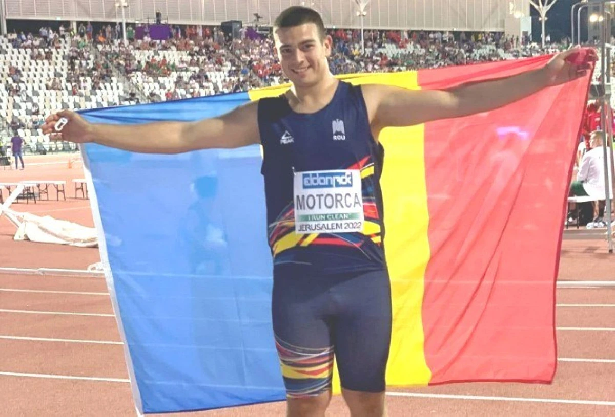 Arădeanul Mihai Motorca este atletul român al anului, la categoria U18!