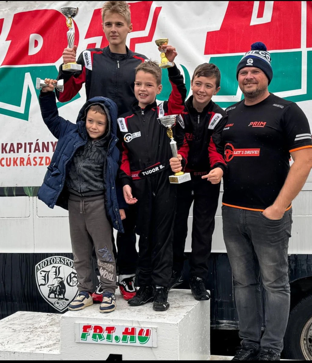 Arădeanul Tudor Batinaș, debut promițător în Ungaria alături de PRIM Racing