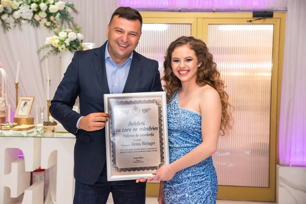 „Arădeni cu care ne mândrim” pentru rezultatele sportive excepționale obținute de Alenia Biringer!