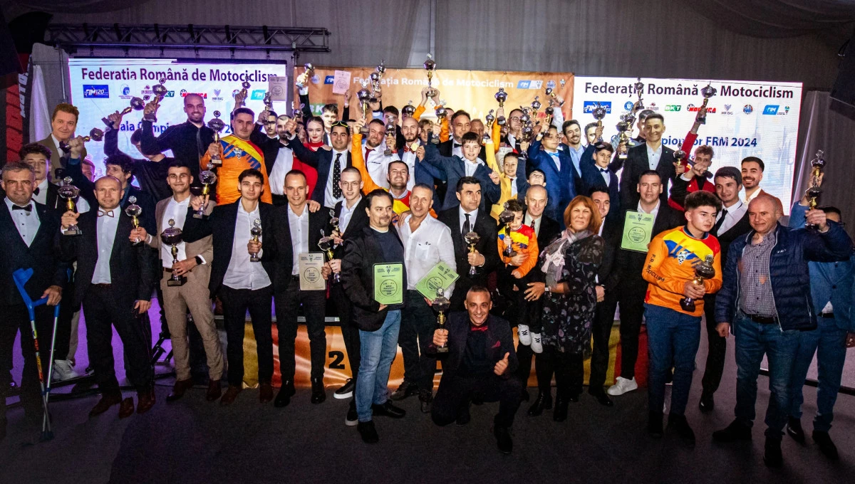 Arădeni premiați în cadrul Galei Campionilor Federației Române de Motociclism