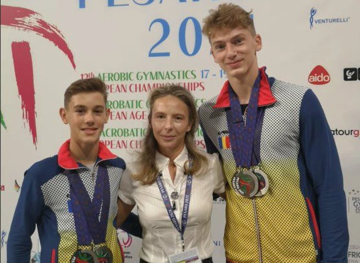 Arădenii Darius Branda și Vlăduț Popa, printre cei mai buni gimnaști români ai anului