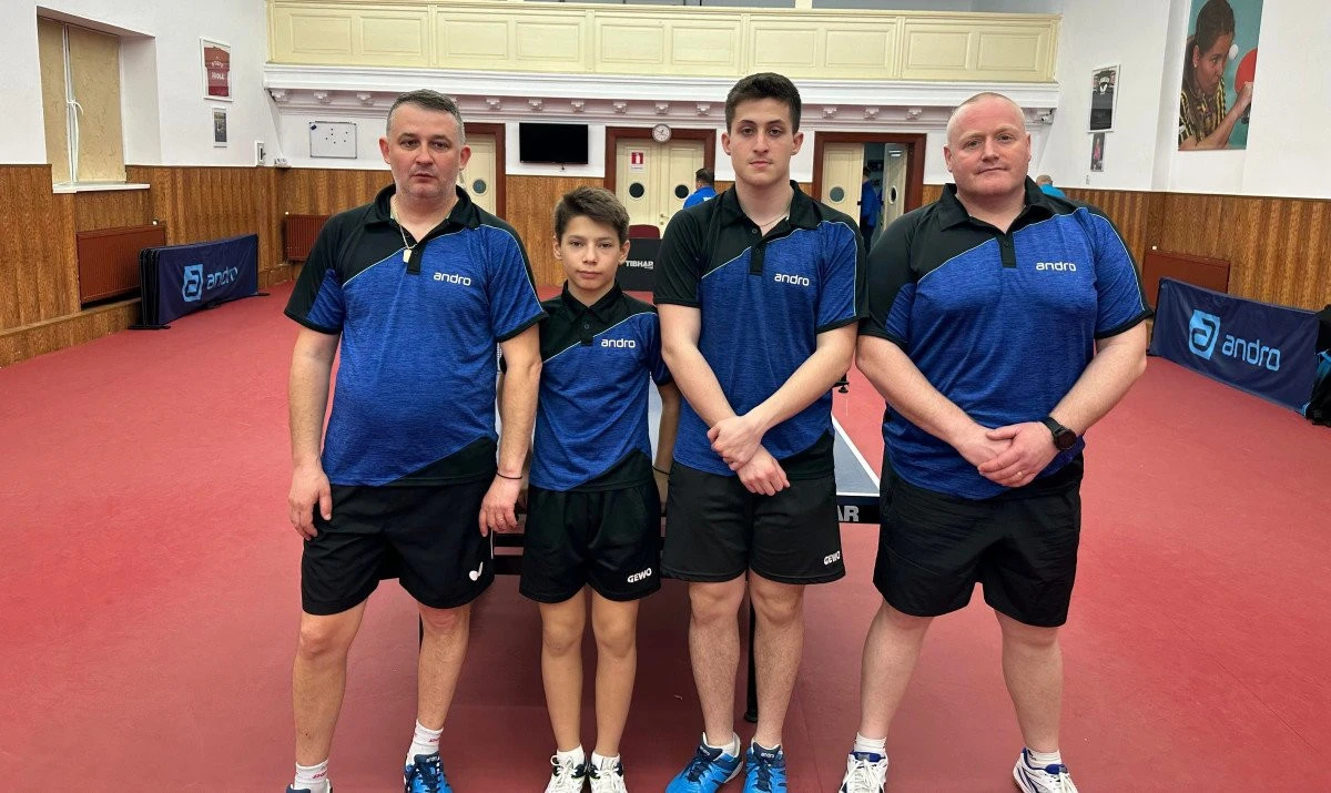 Arădenii se mențin în Divizia B la tenis de masă. Cristi Dodean le-a dat tinerilor o mână de ajutor