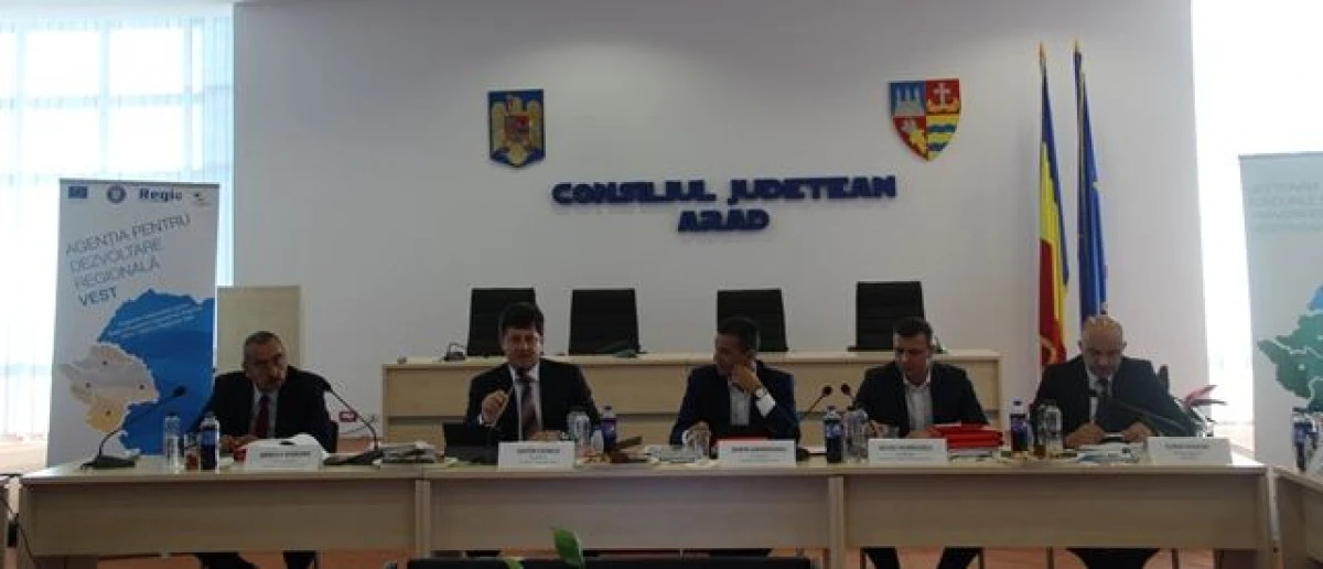 ARADUL A PRELUAT PREȘEDINȚIA CONSILIULUI PENTRU DEZVOLTARE REGIONALĂ VEST