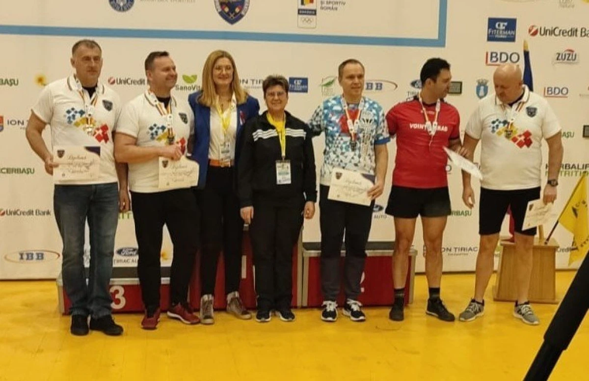 Aradul a punctat prin medalii ale veteranilor, la Campionatul Național pe ergometru