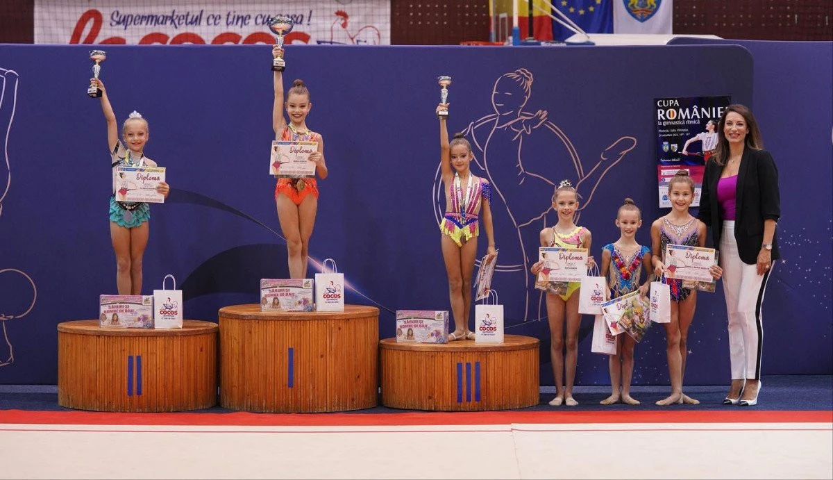 Aradul are viitorul asigurat în gimnastica ritmică: Mara Cercel a câștigat Cupa României, iar Elena Tătar s-a ales cu bronzul!