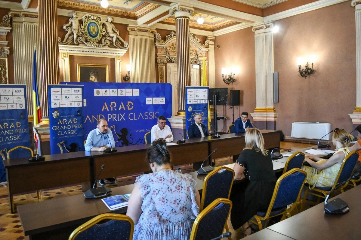 Aradul se află și în acest an pe harta mondială a marilor turnee de șah!