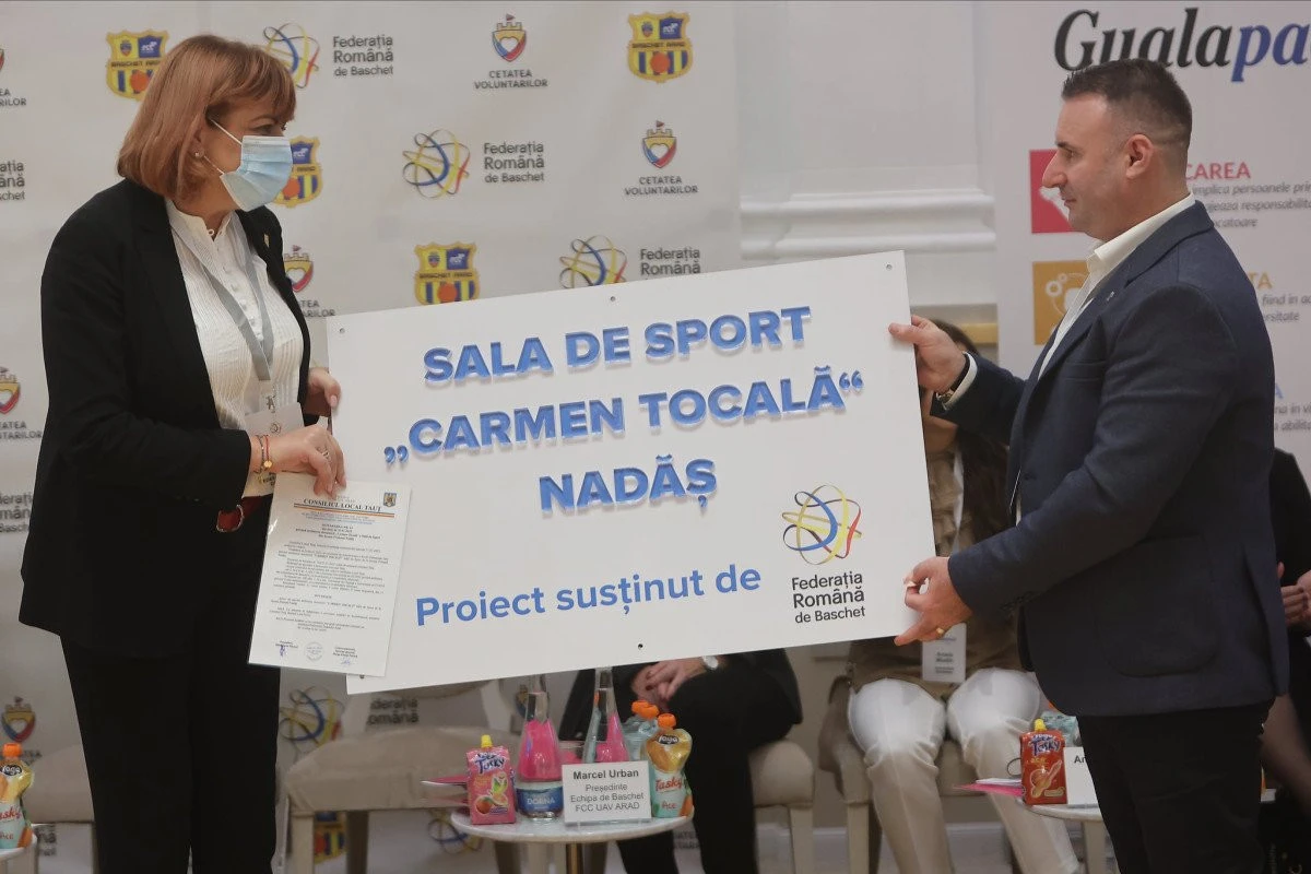 Aradul va avea, în premieră, o creşă sportivă! Mesajul zilei l-a dat preşedintele Federaţiei Române de Baschet: “Vă aştept să reveniţi în cupele europene!”