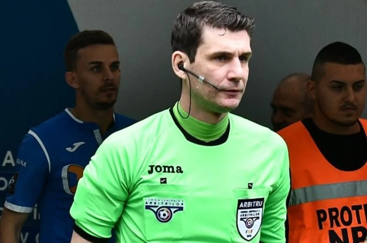 Arbitrul bucureştean Horia Mladinovici, "abonat" la deplasările UTA-ei