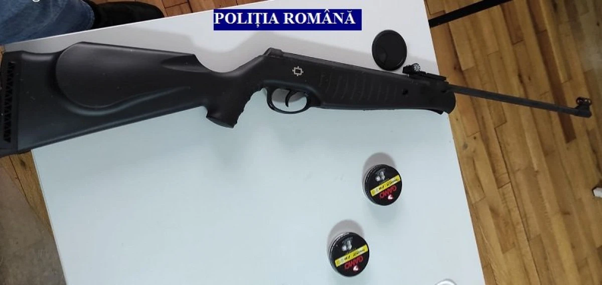 Armă ilegală, depistată la o fermă din Pecica
