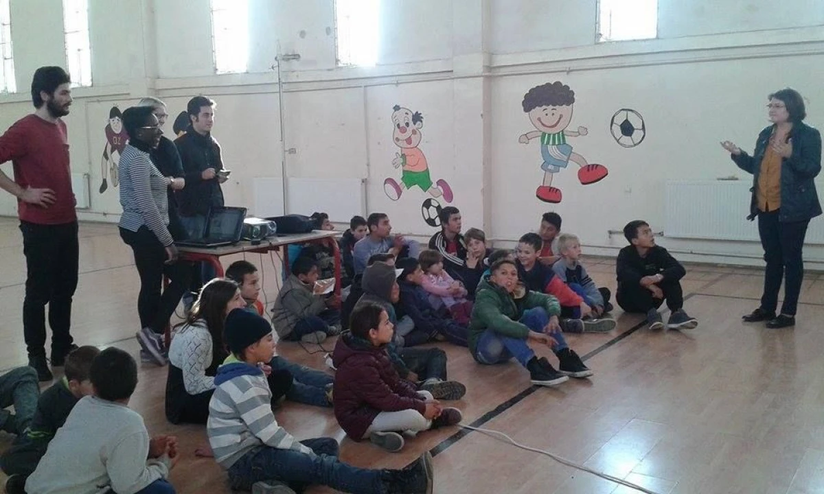 ASOCIATIA SIRINA ORGANIZEAZA ACTIVITATI DE VOLUNTARIAT CU ELEVII DIN INEU