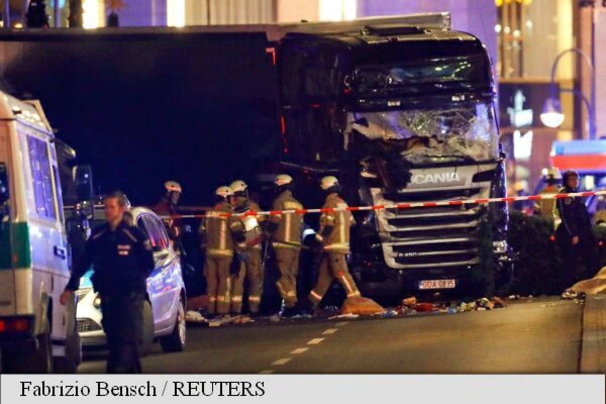 Atentat în Berlin: Un camion a intrat într-un târg de Crăciun. Cel puțin 9 persoane au decedat