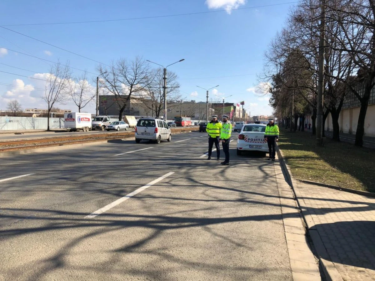 Atenție, șoferi! O nouă acțiune a poliției rutiere în municipiu și pe drumul Arad-Curtici