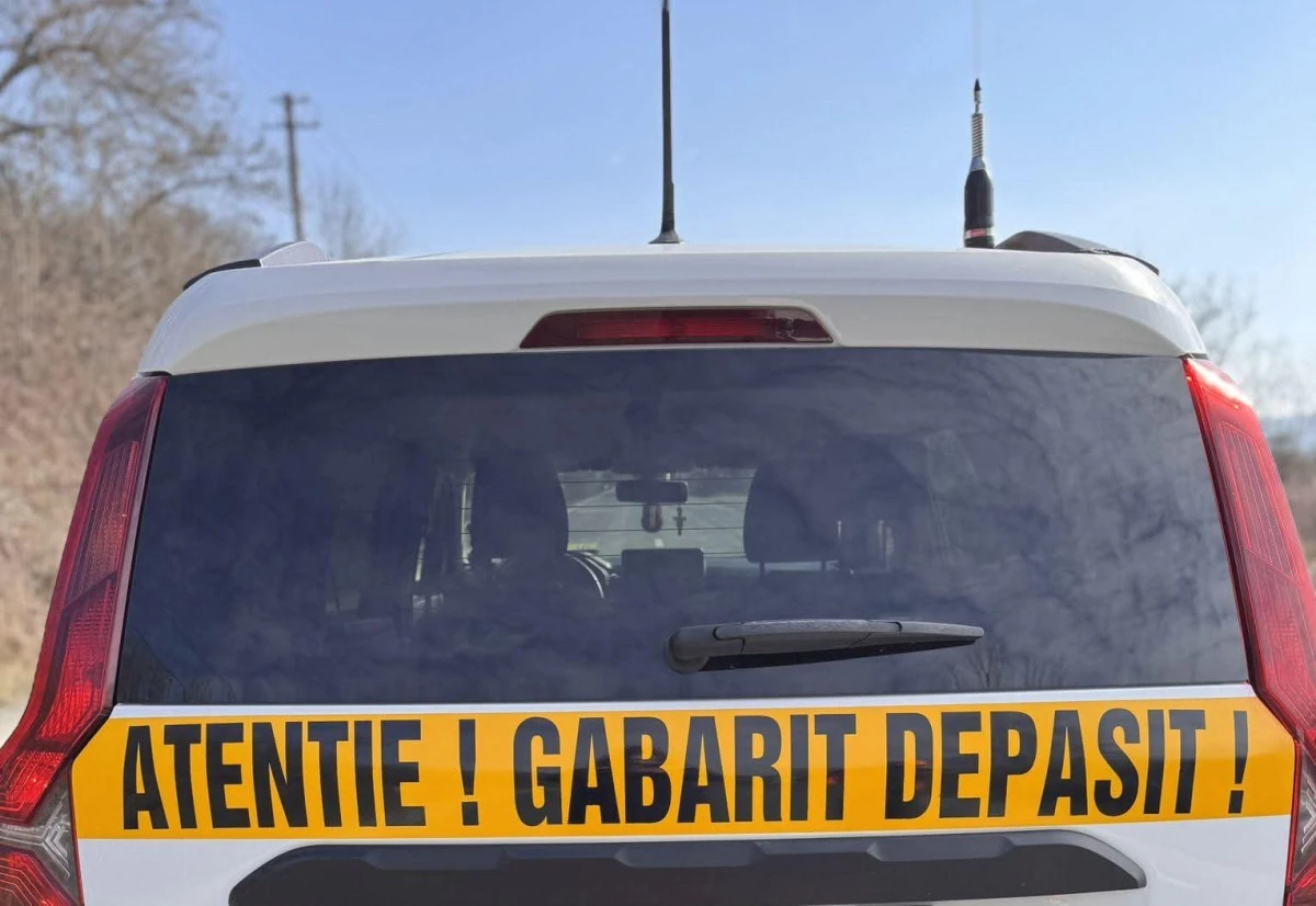 Atenție, șoferi! ﻿Transport agabaritic, în județul Arad