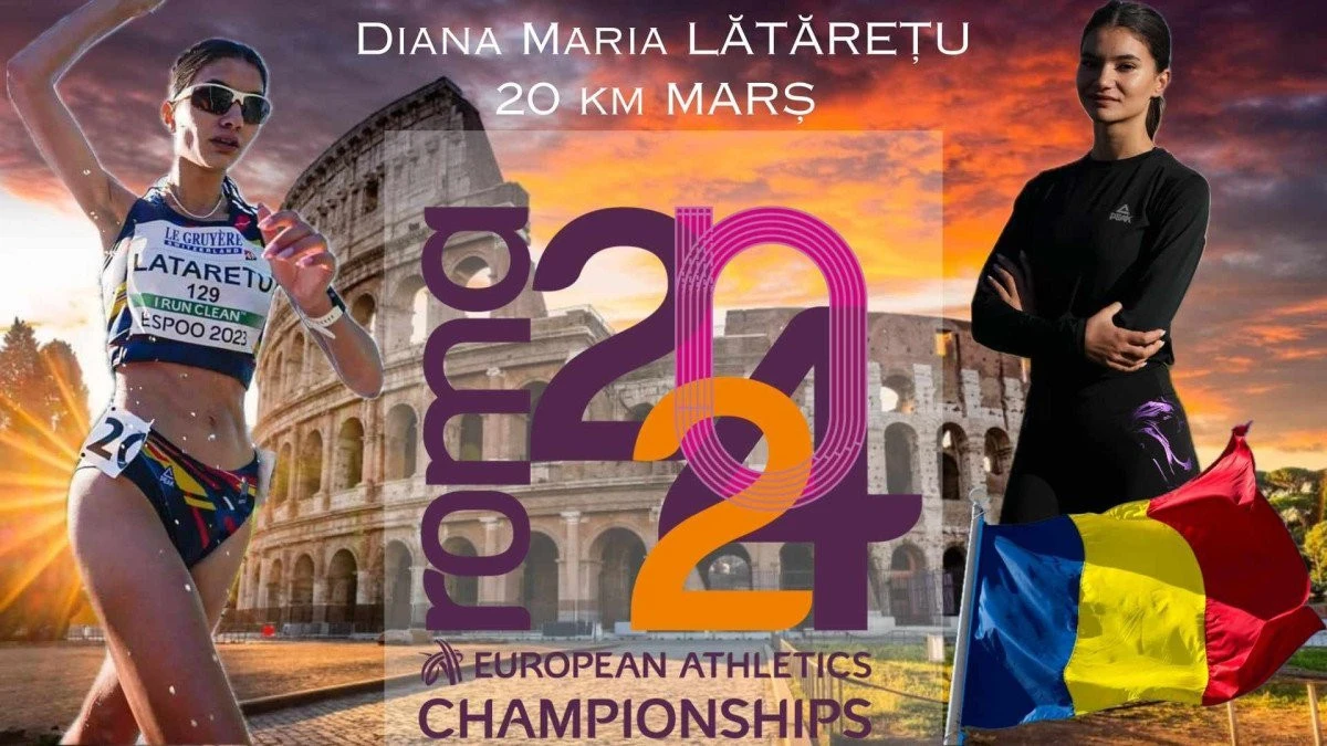 Atleta Diana Lătărețu, de la CS Universitatea Arad, va concura la Campionatele Europene