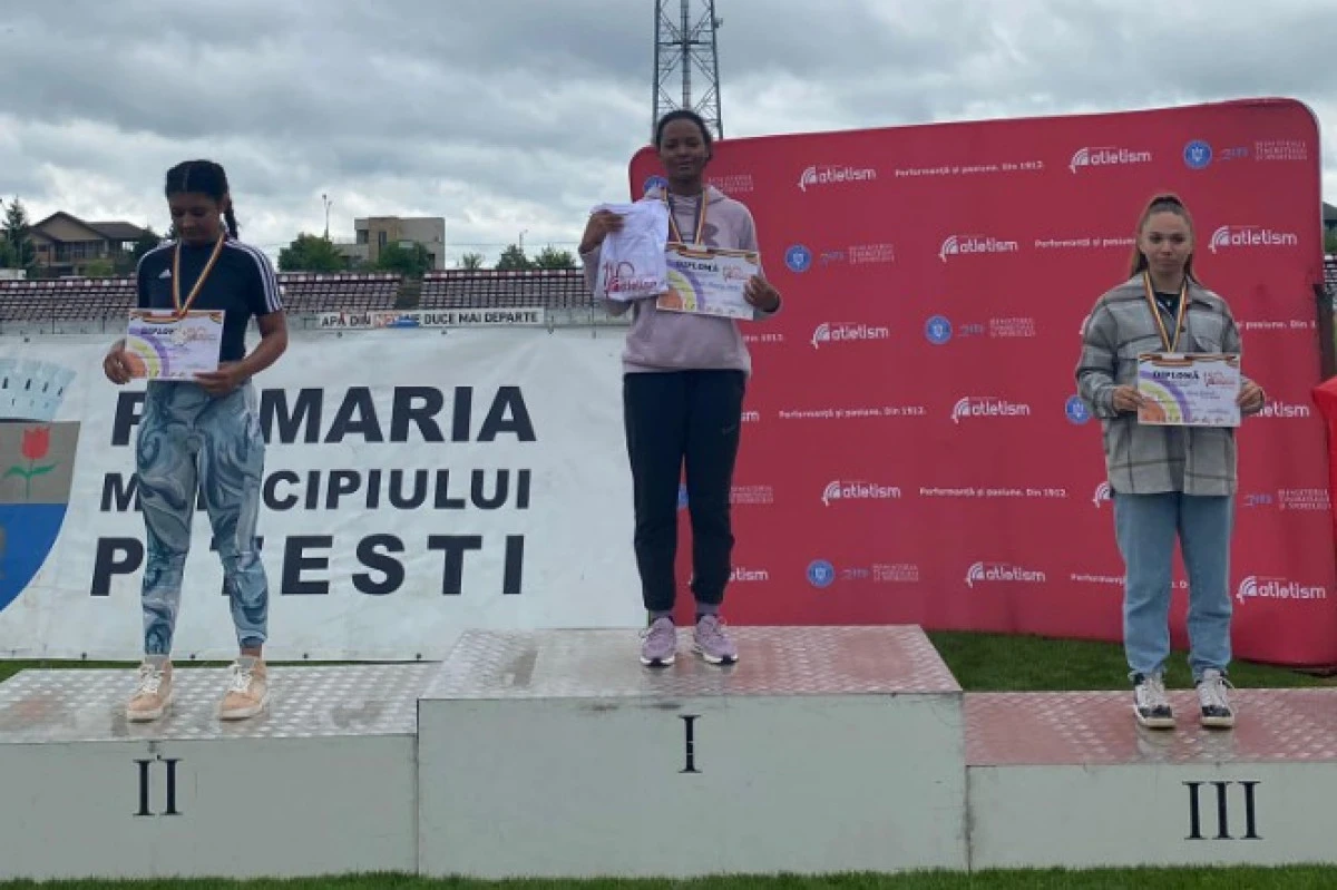 Atleta Vanessa Oriaku este campioană naţională U18 la aruncarea suliţei