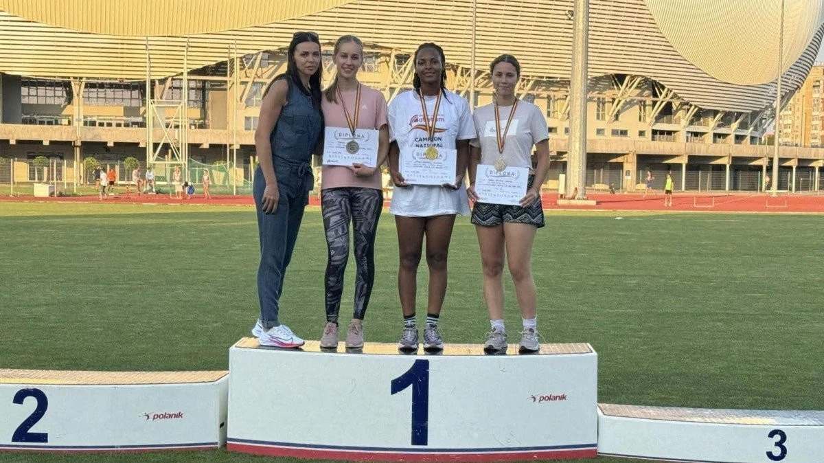 Atleții arădeni au urcat de patru ori pe podiumul național de tineret