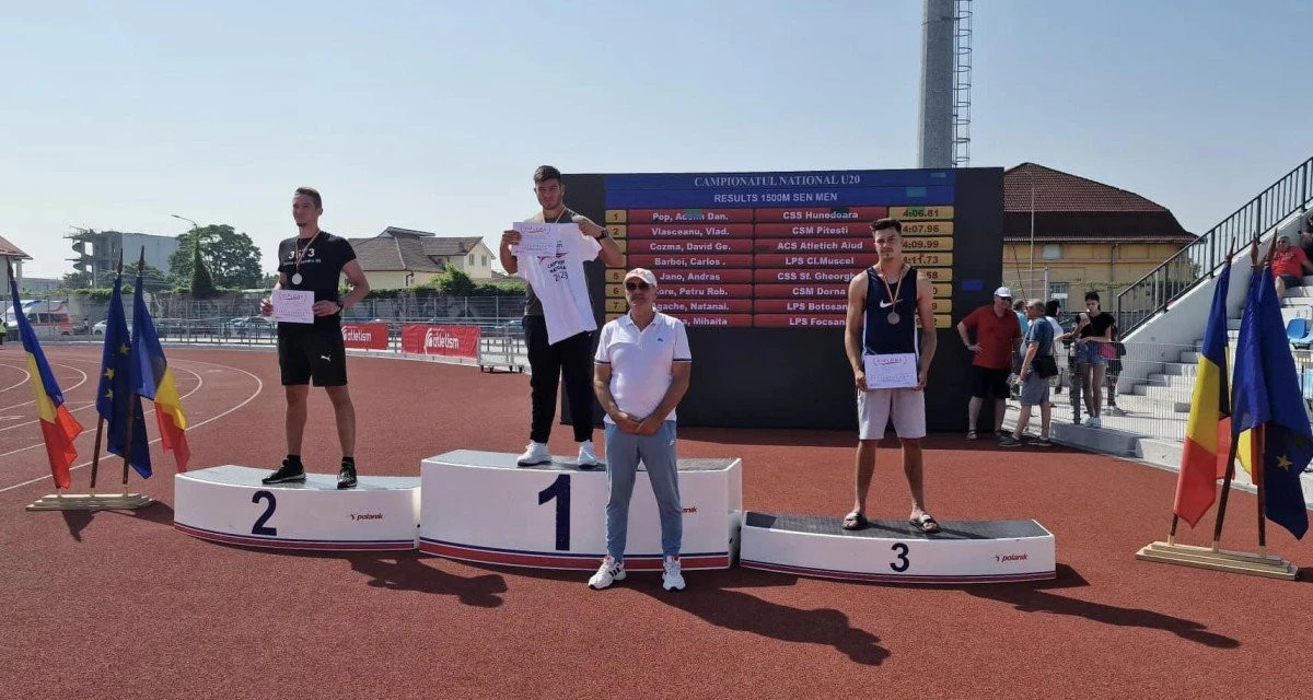 Atleții arădeni Mihai Motorca și Vanessa Oriaku sunt campioni naționali de juniori