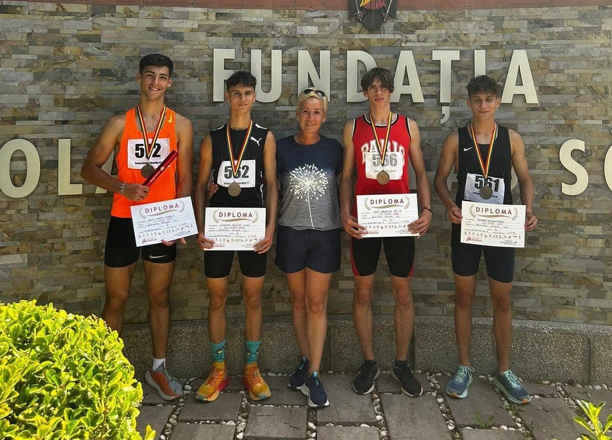 Atleții de la CSȘ Gloria Arad au cucerit trei medalii la finala națională a categoriei U18 (FOTO)