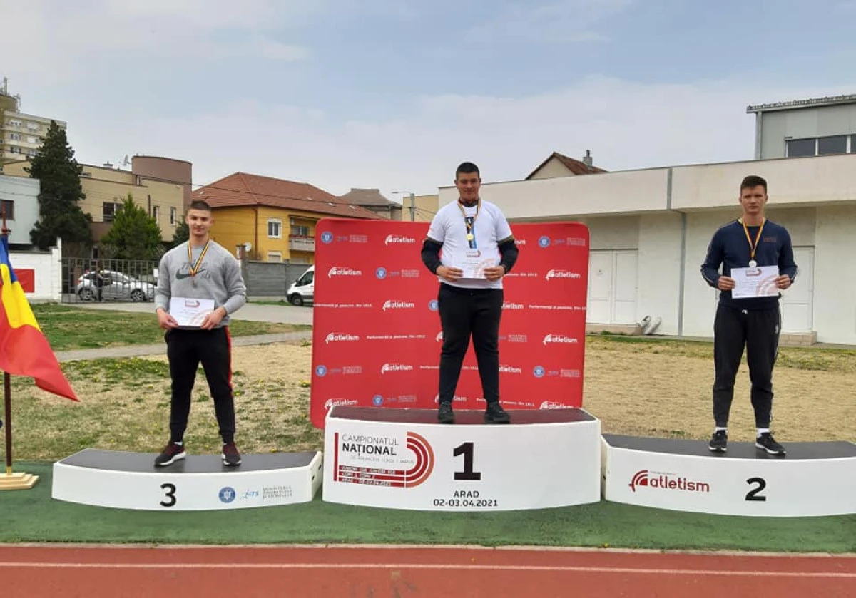 Atleţii Mihai Motorca şi Vanessa Oriaku, campioni naţionali la Arad! (FOTO)