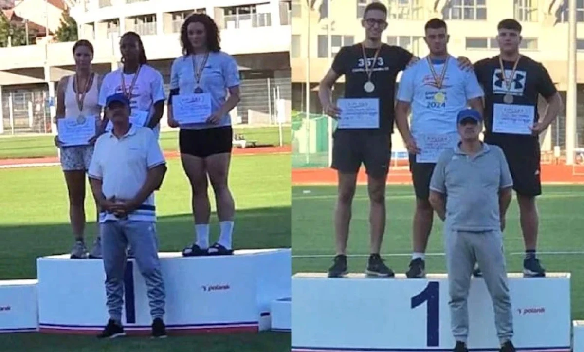 Atleții Oriaku și Motorca sunt campioni naționali de juniori! Prima și-a asigurat și Mondialul U20
