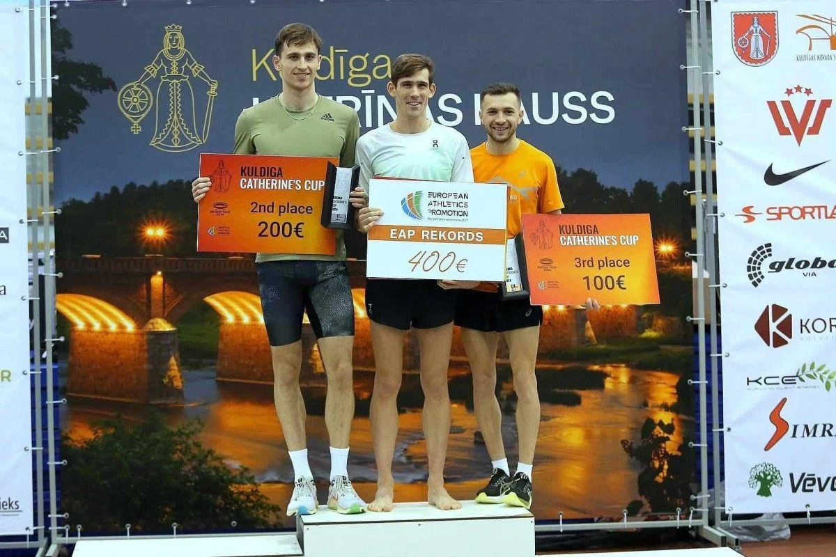 Atletul Nicolae Coman a cucerit bronzul la un concurs indoor în Letonia