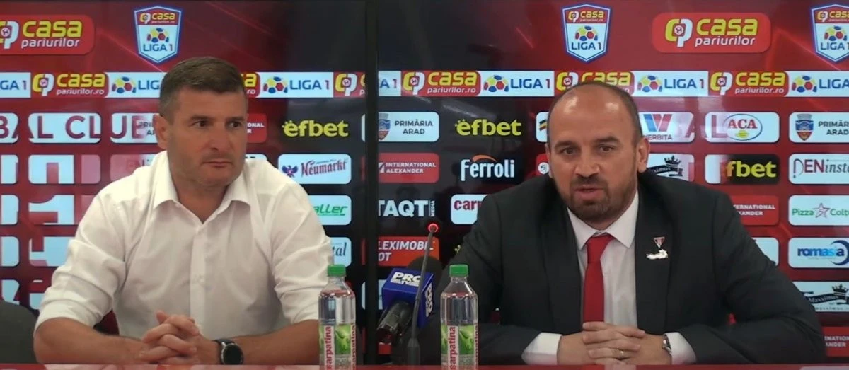 Attila Brosovszki, noul manager al UTA-ei: ”Vom face tot posibilul să creștem ca și club”