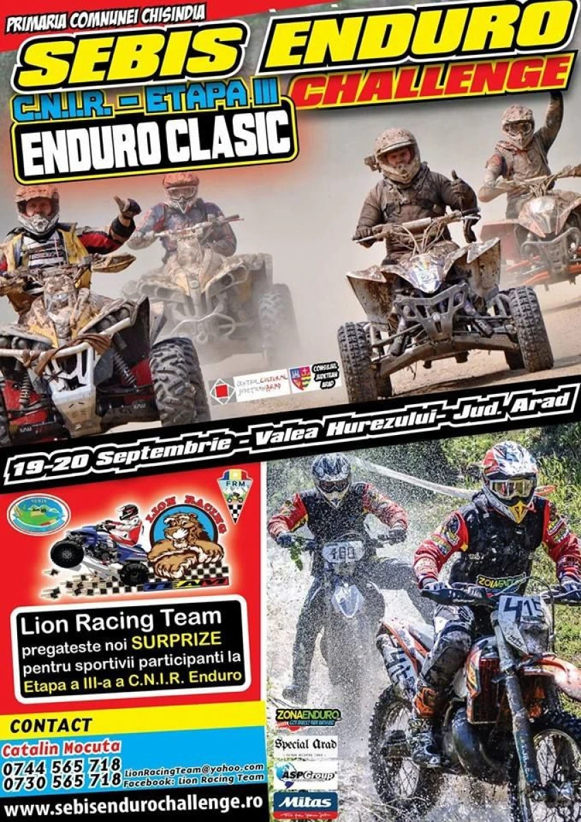 AU INCEPUT INSCRIERILE PENTRU SEBIS ENDURO CHALLENGE