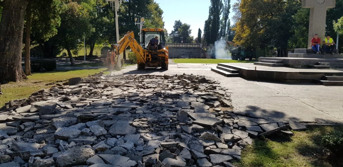 Au început lucrările de amenajare a Parcului Eminescu