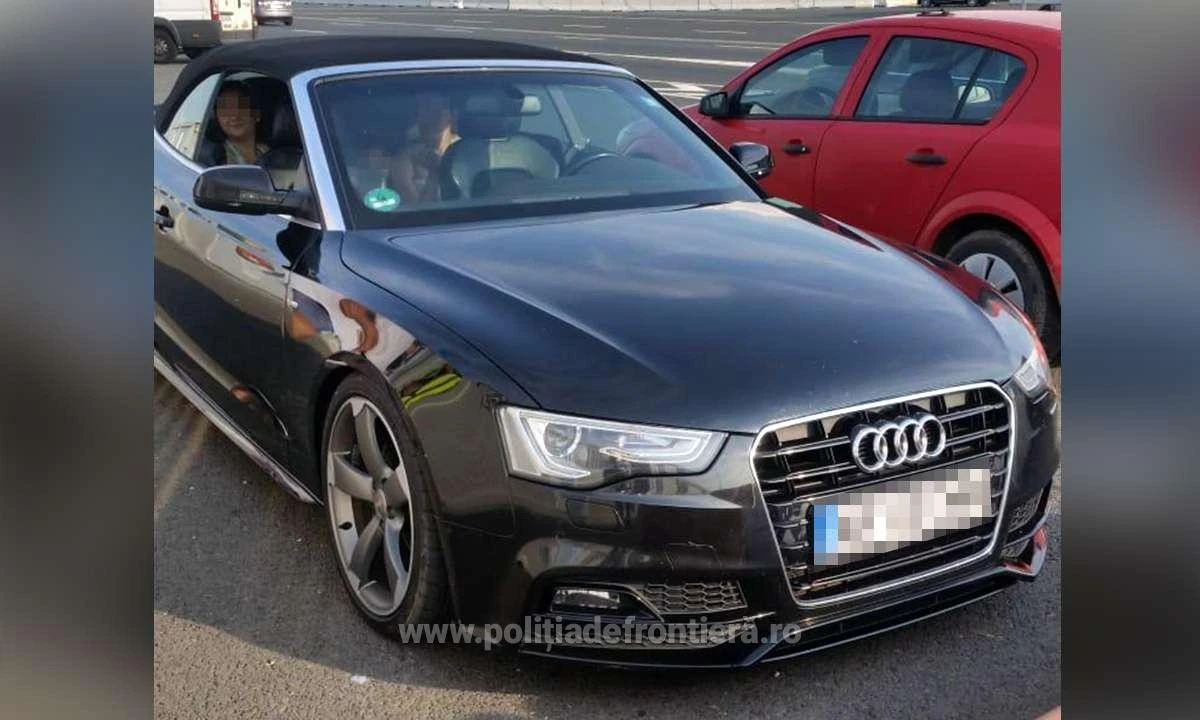 Audi A5 căutat de autorităţile din Germania, depistat de poliţiştii de frontieră arădeni